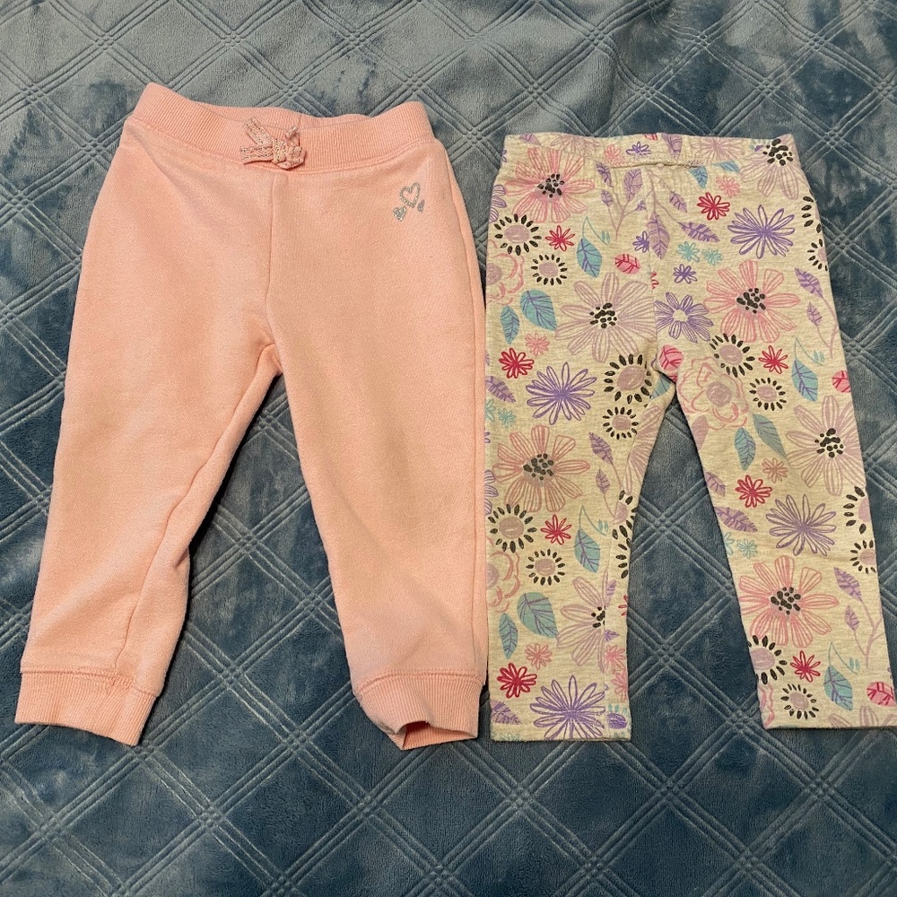 carters 18 month girls  sweat pants